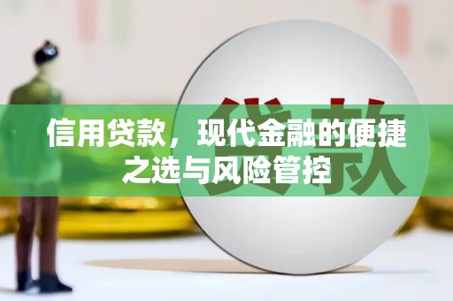独山信用贷款，现代金融的便捷之选与风险管控