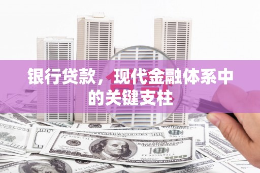 独山银行贷款，现代金融体系中的关键支柱
