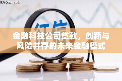 独山金融科技公司贷款，创新与风险并存的未来金融模式