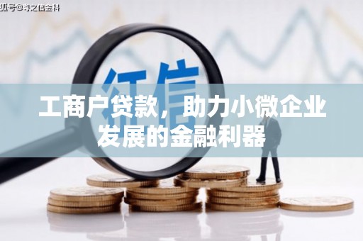 独山工商户贷款，助力小微企业发展的金融利器