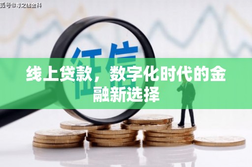 独山线上贷款，数字化时代的金融新选择