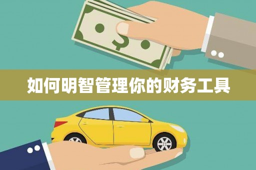 独山如何明智管理你的财务工具