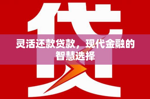 独山灵活还款贷款，现代金融的智慧选择