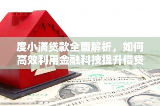 独山度小满贷款全面解析，如何高效利用金融科技提升借贷体验