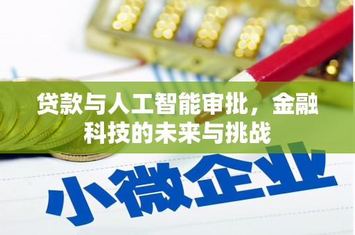 独山贷款与人工智能审批，金融科技的未来与挑战