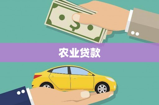 独山农业贷款
