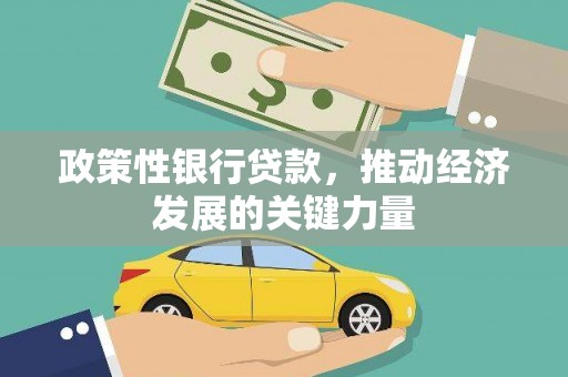 独山政策性银行贷款，推动经济发展的关键力量