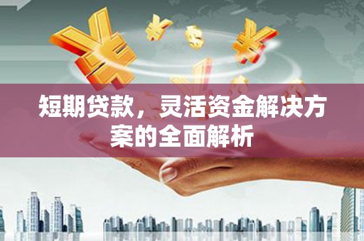 独山短期贷款，灵活资金解决方案的全面解析