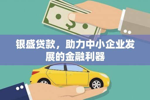 独山银盛贷款，助力中小企业发展的金融利器