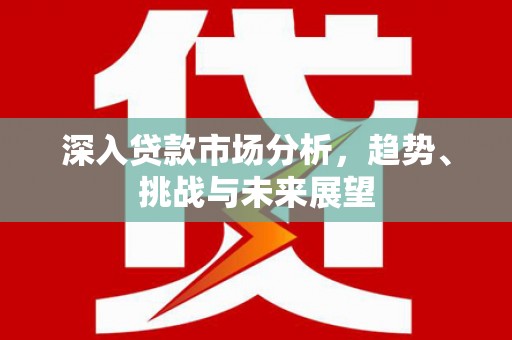 独山深入贷款市场分析，趋势、挑战与未来展望