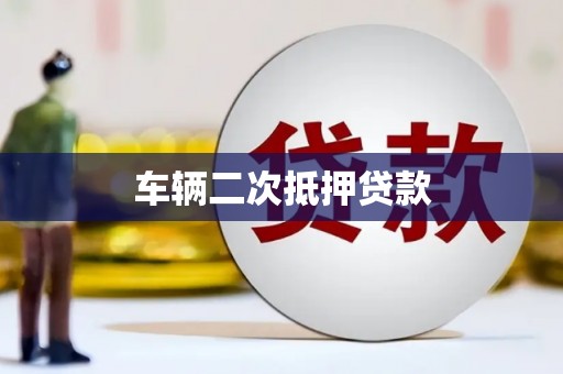独山车辆二次抵押贷款