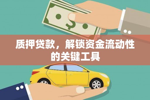 独山质押贷款，解锁资金流动性的关键工具