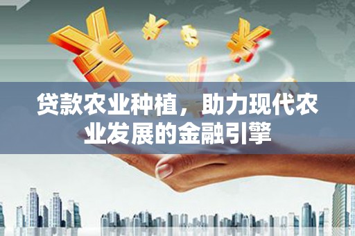 独山贷款农业种植，助力现代农业发展的金融引擎