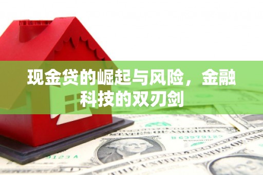 独山现金贷的崛起与风险，金融科技的双刃剑