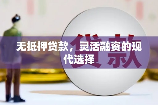 独山无抵押贷款，灵活融资的现代选择