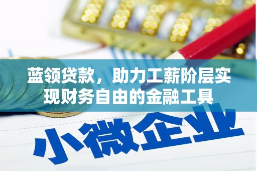 独山蓝领贷款，助力工薪阶层实现财务自由的金融工具