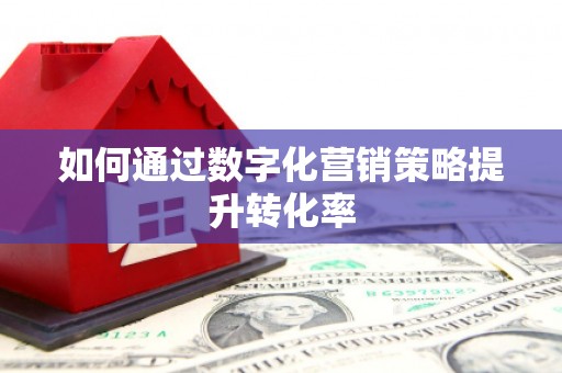 独山如何通过数字化营销策略提升转化率