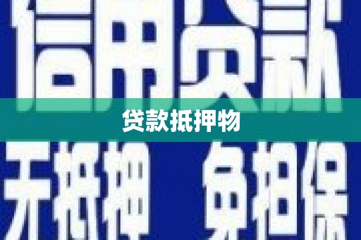 独山贷款抵押物