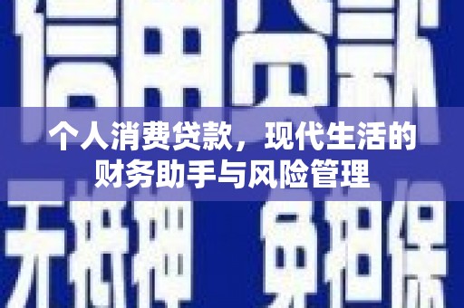 独山个人消费贷款，现代生活的财务助手与风险管理