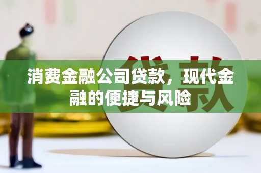 独山消费金融公司贷款，现代金融的便捷与风险