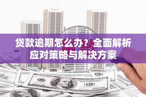 独山贷款逾期怎么办？全面解析应对策略与解决方案