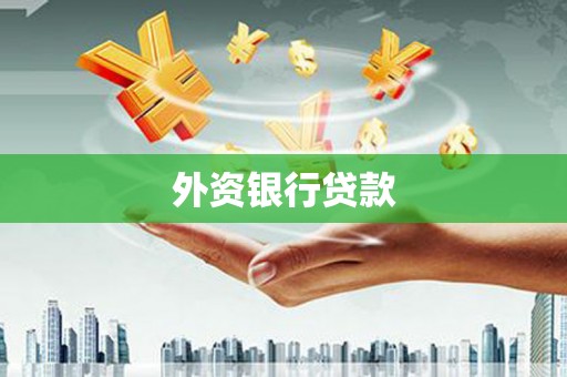 独山外资银行贷款
