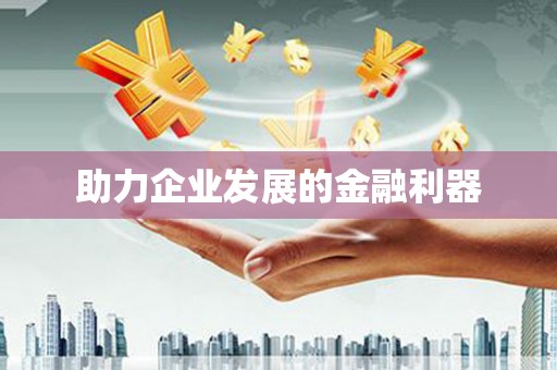独山助力企业发展的金融利器