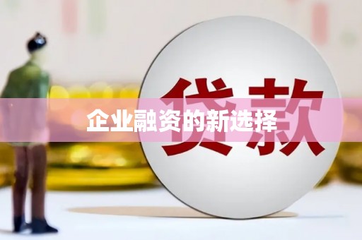 独山企业融资的新选择