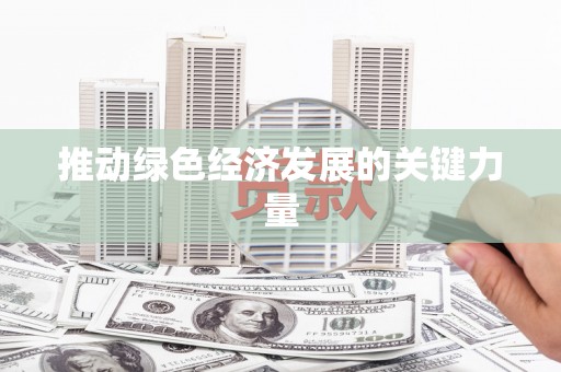 独山推动绿色经济发展的关键力量