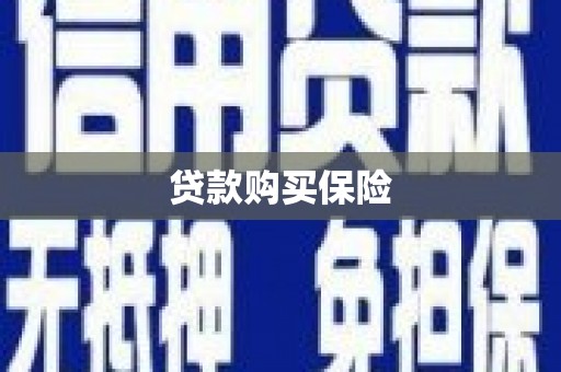 独山贷款购买保险